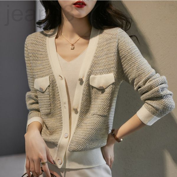 women's sweaters designer 21 bright silk wool knitted cardigan female v-neck french temperament versatile small fragrance wear solid sw, White;black
women's sweaters designer 21 bright silk wool knitted cardigan female v-neck french temperament versatile small fragrance wear solid sw, White;black