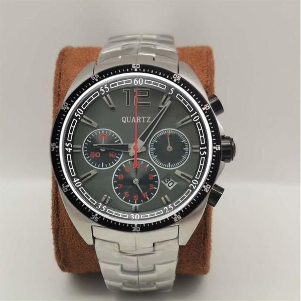 montre de luxe luxury mens watches chronograph quartz movement f1 wristwatch man ss fashion sport watch relogio masculino male wri207r, Slivery;brown
montre de luxe luxury mens watches chronograph quartz movement f1 wristwatch man ss fashion sport watch relogio masculino male wri207r, Slivery;brown