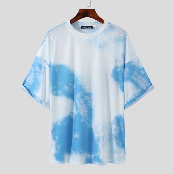 men's t-shirts men t shirt tie dye round neck short sleeve 2022 summer casual clothing streetwear loose fashion leisure camisetas incer, White;black
men's t-shirts men t shirt tie dye round neck short sleeve 2022 summer casual clothing streetwear loose fashion leisure camisetas incer, White;black