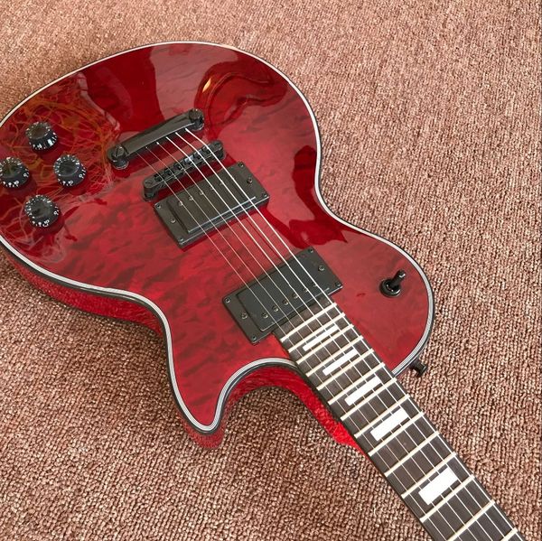 custom shop red color flame custom electric guitar mahogany body custom gitaar black hardware handwork 6 strings guitarra
custom shop red color flame custom electric guitar mahogany body custom gitaar black hardware handwork 6 strings guitarra
