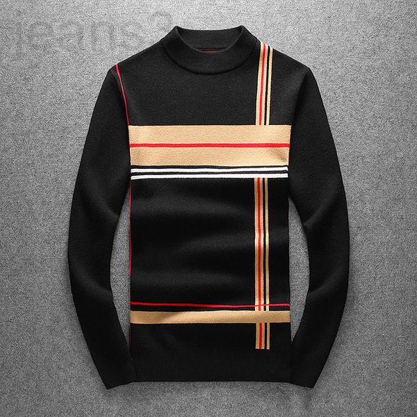 men's sweaters designer straight new style sweater 2021 winter fashion men's mercerized slim round neck b2ea, White;black 
men's sweaters designer straight new style sweater 2021 winter fashion men's mercerized slim round neck b2ea, White;black