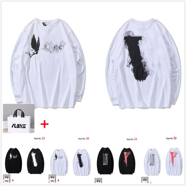 men's sweatshirt women sweater reflective casual hoodie gradient letter drill hip-hop loose couple large size guerrilla store limited p, Black
men's sweatshirt women sweater reflective casual hoodie gradient letter drill hip-hop loose couple large size guerrilla store limited p, Black