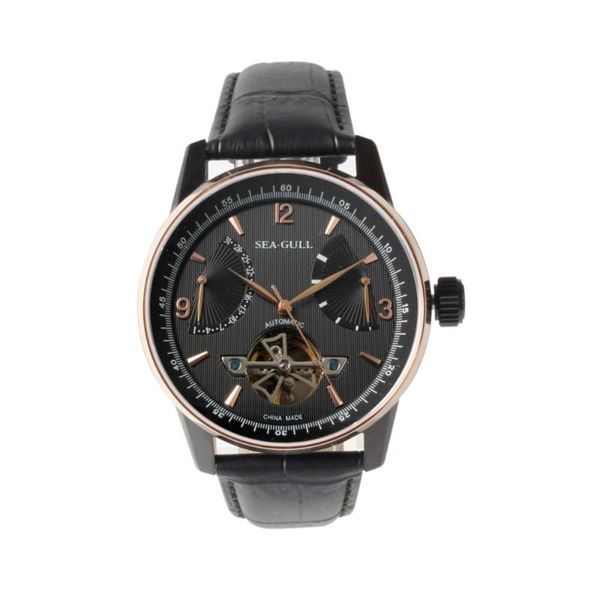 wristwatches retrograde date power reserve seagull 219.327 pvd with stainless steel automatic mechanical men's watch, Slivery;brown
wristwatches retrograde date power reserve seagull 219.327 pvd with stainless steel automatic mechanical men's watch, Slivery;brown