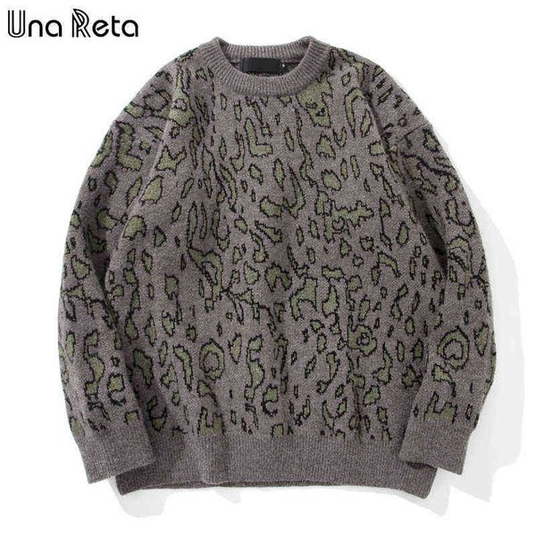 una reta vintage leopard sweater men new harajuku winter men's clothing knitted sweater pullover oversized sweater t220730, White;black
una reta vintage leopard sweater men new harajuku winter men's clothing knitted sweater pullover oversized sweater t220730, White;black