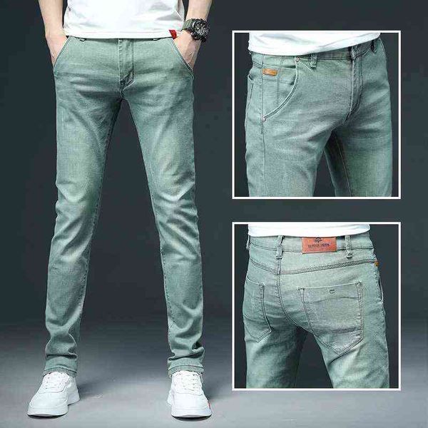 brand mens colored jeans stretch skinny men fashion casual slim fit denim trousers male green black khaki white pants, Blue
brand mens colored jeans stretch skinny men fashion casual slim fit denim trousers male green black khaki white pants, Blue