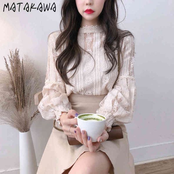 standup collar lace shirt womens spring hollow out crochet blouse women longsleeved blusas bottoming 210506, White
standup collar lace shirt womens spring hollow out crochet blouse women longsleeved blusas bottoming 210506, White