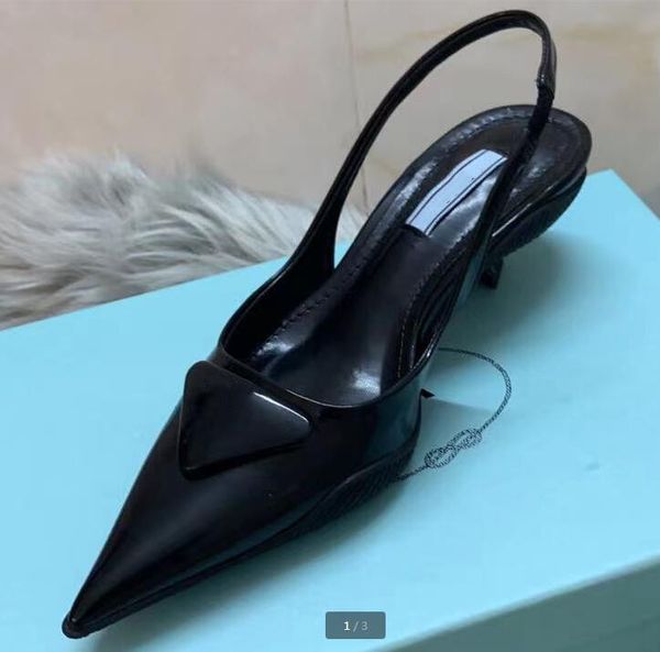 spring and summer pop sandals sharp toe cap rubber combination sole more color slippers, Black
spring and summer pop sandals sharp toe cap rubber combination sole more color slippers, Black