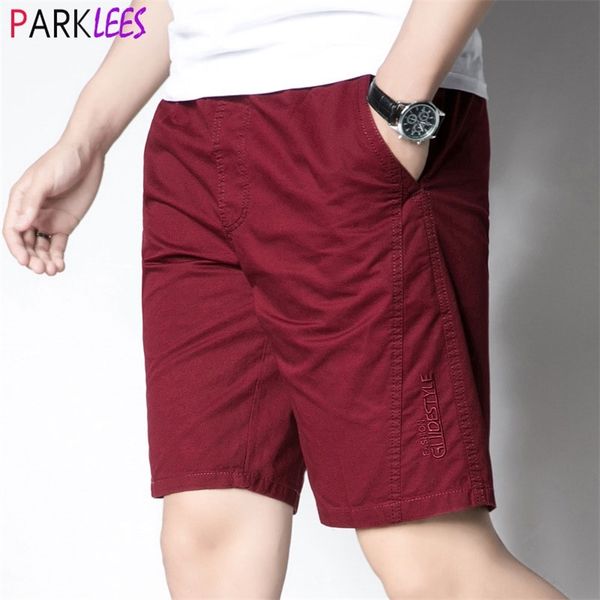 casual red cotton shorts for men summer fashion knee length shorts mens slim fit elastic waist comfortable short masculino 220622, White;black
casual red cotton shorts for men summer fashion knee length shorts mens slim fit elastic waist comfortable short masculino 220622, White;black