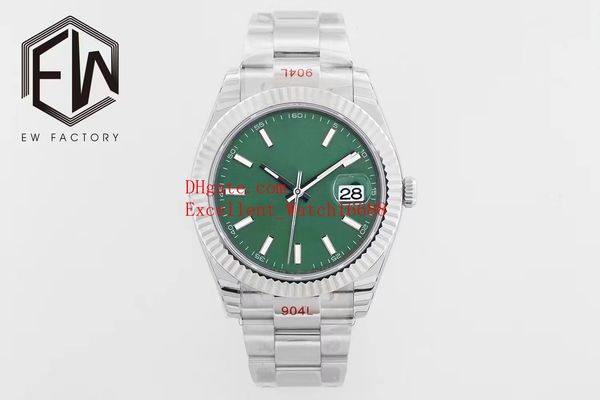 6 style ew factory wristwatches size 41mm 126334 sapphire glass 3235 movement mechanical automatic 904 steel case mens watch watches, Slivery;brown
6 style ew factory wristwatches size 41mm 126334 sapphire glass 3235 movement mechanical automatic 904 steel case mens watch watches, Slivery;brown