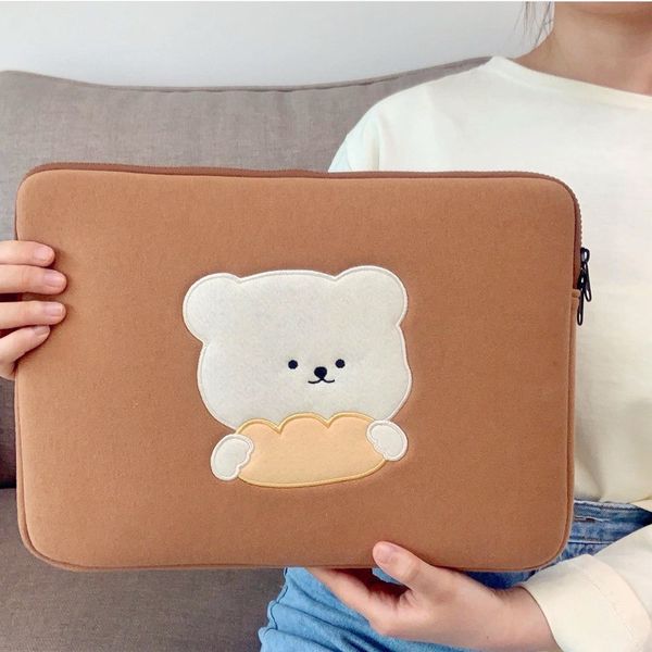 korean bear tablet case 11 inch lapbag for mac ipad pro 9.7 10.5 10.8 13 15 inch cartoon bread bear lopsleeve inner bag 220421
korean bear tablet case 11 inch lapbag for mac ipad pro 9.7 10.5 10.8 13 15 inch cartoon bread bear lopsleeve inner bag 220421