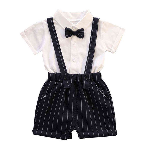 baby boy summer clothes cotton outfits infant baby boy gentleman suit bow tie shirt suspenders shorts pants comfy outfit set g220509, White
baby boy summer clothes cotton outfits infant baby boy gentleman suit bow tie shirt suspenders shorts pants comfy outfit set g220509, White