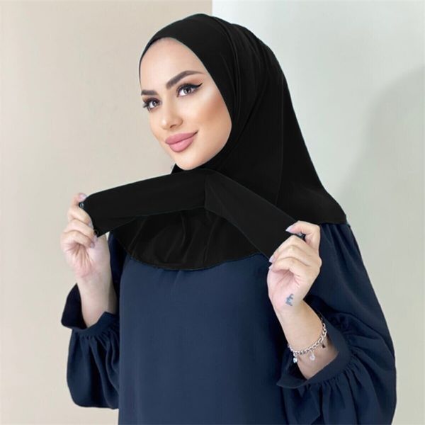 turkey ready to wear snap fastener hijab for muslim women full cover head wraps scarf islam turban caps turbante mujer 220718, Blue;gray
turkey ready to wear snap fastener hijab for muslim women full cover head wraps scarf islam turban caps turbante mujer 220718, Blue;gray