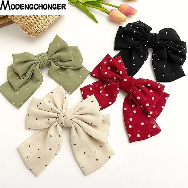 fashion small dot floral barrettes bow for women grils sweet three-layer oversized chiffon hairpin hair accessories, Slivery;white
fashion small dot floral barrettes bow for women grils sweet three-layer oversized chiffon hairpin hair accessories, Slivery;white