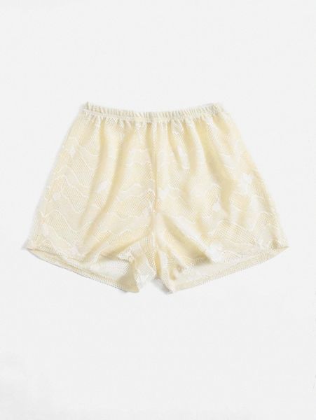 plain cover up shorts u2ey#, White;black