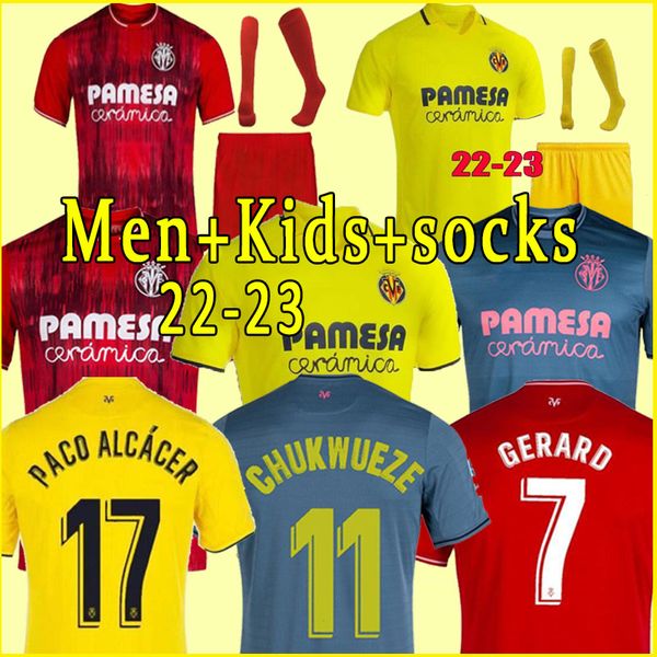 22 23 villarreal cf s.cazorla soccer jerseys 2021 2022 2023 home geraro chukwueze third shirt paco alcacer moi gomez football uniform kids s, Black;yellow
22 23 villarreal cf s.cazorla soccer jerseys 2021 2022 2023 home geraro chukwueze third shirt paco alcacer moi gomez football uniform kids s, Black;yellow