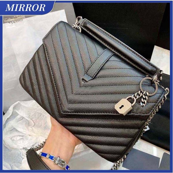 mirror ladies black calfskin caviar classic diamond quilted bag chains double flap medium genuine leather crossbody shoulder bags 002
mirror ladies black calfskin caviar classic diamond quilted bag chains double flap medium genuine leather crossbody shoulder bags 002