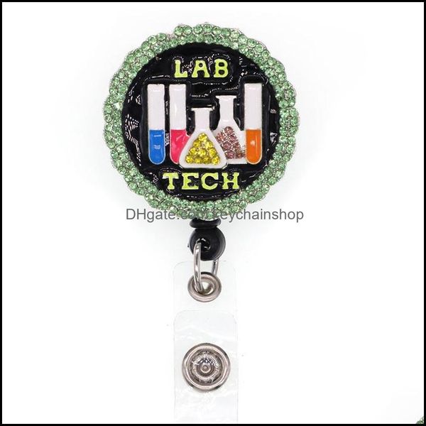 key rings jewelry custom bling rhinestone chemist name tag retractable badge reel lab heavy duty metal id holder drop delivery 2021 h1mxw, Slivery;golden
key rings jewelry custom bling rhinestone chemist name tag retractable badge reel lab heavy duty metal id holder drop delivery 2021 h1mxw, Slivery;golden