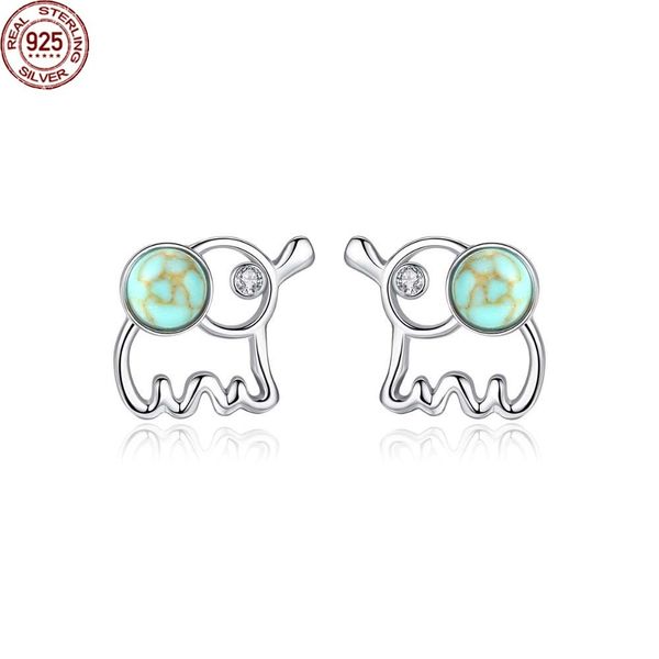 stud real 925 sterling silver turquoise small cute elephant earrings for women f, Golden;silver
stud real 925 sterling silver turquoise small cute elephant earrings for women f, Golden;silver