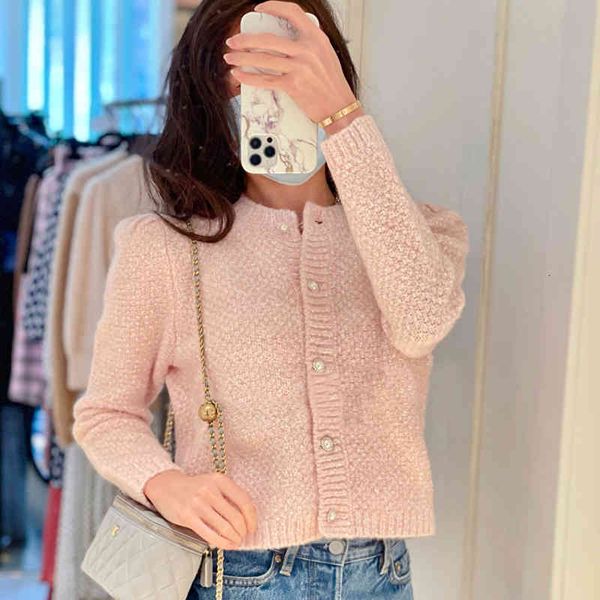 women's knits & tees fadan family autumn and winter small fragrance pink sequin knitted cardigan pearl button round neck coat, White
women's knits & tees fadan family autumn and winter small fragrance pink sequin knitted cardigan pearl button round neck coat, White