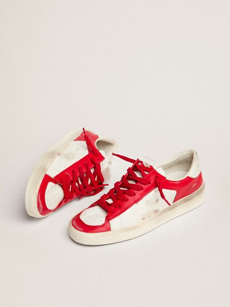 sole dirty shoes designer luxury italian vintage handmade stardan red and white leather sneakers-15, Black
sole dirty shoes designer luxury italian vintage handmade stardan red and white leather sneakers-15, Black