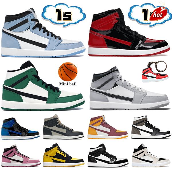 2022 1 1s basketball shoes high mid university blue bred royal patent black white light smoke grey 2.0 dark mocha barely orange pine
2022 1 1s basketball shoes high mid university blue bred royal patent black white light smoke grey 2.0 dark mocha barely orange pine
