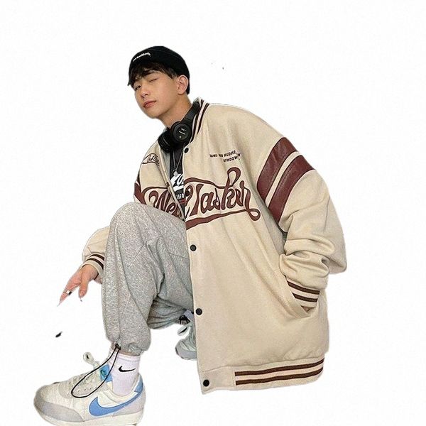 men's jackets printed bomber jacket coat 2021 spring american vintage korean high street hip-hop trend embroidered baseball e76c#, Black;brown
men's jackets printed bomber jacket coat 2021 spring american vintage korean high street hip-hop trend embroidered baseball e76c#, Black;brown
