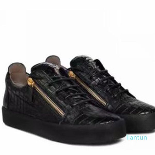 men & women genuine leather trainers fashion zanotty casual shoes luxury brand comfortable lace-up double zipper cnmaa0001319d, Red;white
men & women genuine leather trainers fashion zanotty casual shoes luxury brand comfortable lace-up double zipper cnmaa0001319d, Red;white