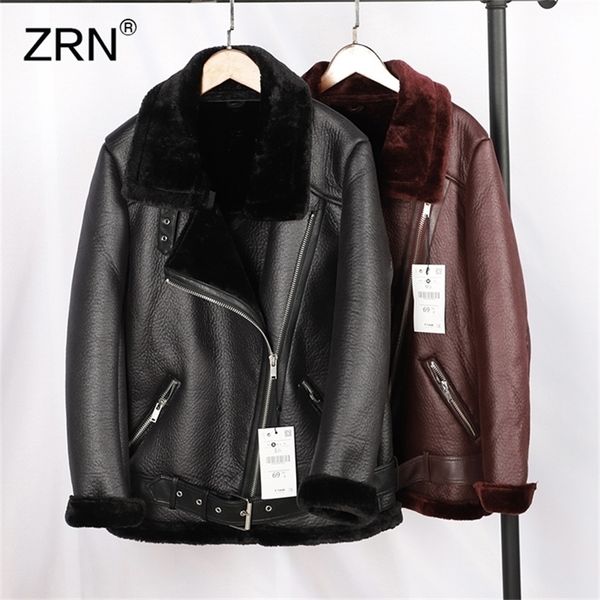 women fashion winter warm coats thicken faux leather fur coat female fur lining leather jacket jacket casaco feminino 201224, Black
women fashion winter warm coats thicken faux leather fur coat female fur lining leather jacket jacket casaco feminino 201224, Black