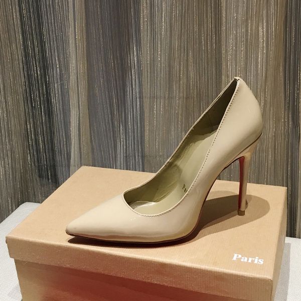 dress shoe designer pump for woman so kate solid patent leather red bottoms heels 8.5 .5cm stiletto heel wedding shoes with box, Black
dress shoe designer pump for woman so kate solid patent leather red bottoms heels 8.5 .5cm stiletto heel wedding shoes with box, Black