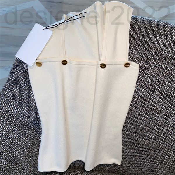 women's vests designer sharp goods high-end net red spring and summer button decoration slim versatile knitted vest women m6jf, Black;white
women's vests designer sharp goods high-end net red spring and summer button decoration slim versatile knitted vest women m6jf, Black;white