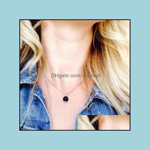 pendant necklaces pendants jewelry fashion sier gold color round natural black lava stone necklace aromatherapy essentia dhwnc, Silver
pendant necklaces pendants jewelry fashion sier gold color round natural black lava stone necklace aromatherapy essentia dhwnc, Silver
