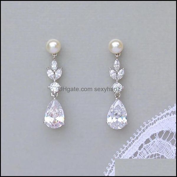 dangle chandelier earrings jewelry gorgeous sparkling princess cut moissanite fashion imitation pearls dh2bv, Silver
dangle chandelier earrings jewelry gorgeous sparkling princess cut moissanite fashion imitation pearls dh2bv, Silver