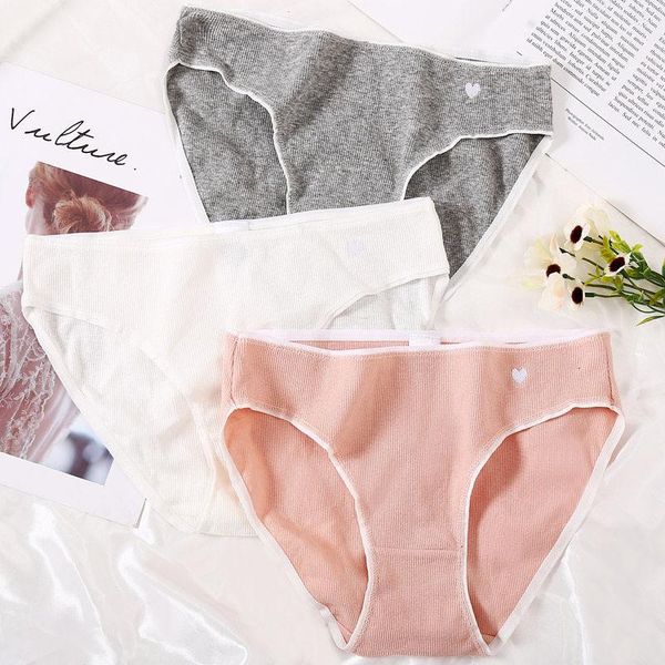 women's panties solid color cotton cute heart embroidery women underwear briefs for girls female lingerie underpants panty, Black;pink
women's panties solid color cotton cute heart embroidery women underwear briefs for girls female lingerie underpants panty, Black;pink