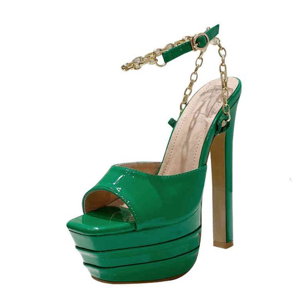 dress shoes spring summer woman pumps platform wedges super high heel open toe sandal fashion chains sandals shoes 41, Black
dress shoes spring summer woman pumps platform wedges super high heel open toe sandal fashion chains sandals shoes 41, Black