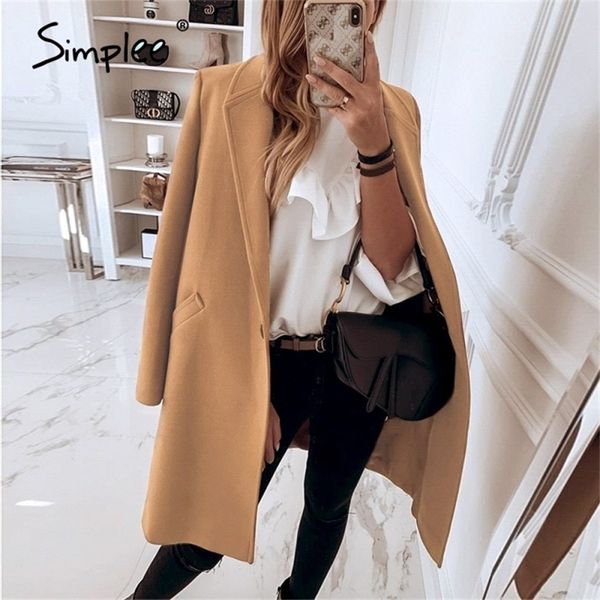elegant light tan autumn winter women coat office lady long sleeve windproof wool coat fashion windbreaker lj201128, Black
elegant light tan autumn winter women coat office lady long sleeve windproof wool coat fashion windbreaker lj201128, Black