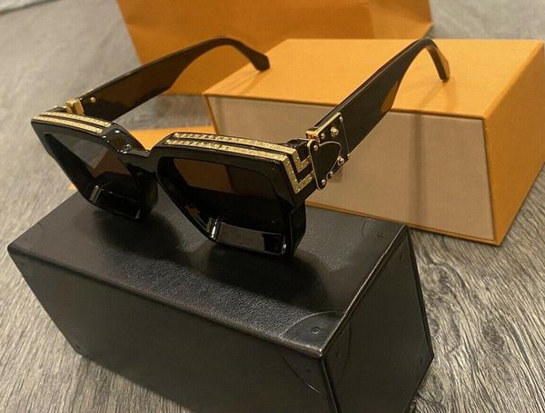 summer luxury millionaire sunglasses for men and women square full frame vintage 1165 1.1 shiny gold good sell plated 96006, White;black
summer luxury millionaire sunglasses for men and women square full frame vintage 1165 1.1 shiny gold good sell plated 96006, White;black