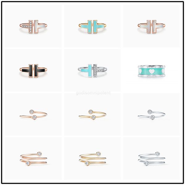 the new double t-shaped opening 925 sterling silver band rings, 1.1with original fashion woman jewelry ring with box, Slivery;golden
the new double t-shaped opening 925 sterling silver band rings, 1.1with original fashion woman jewelry ring with box, Slivery;golden