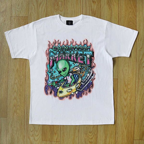 scott alien tuff crown travis white zombie trend short sleeve t-shirt, White;black
scott alien tuff crown travis white zombie trend short sleeve t-shirt, White;black