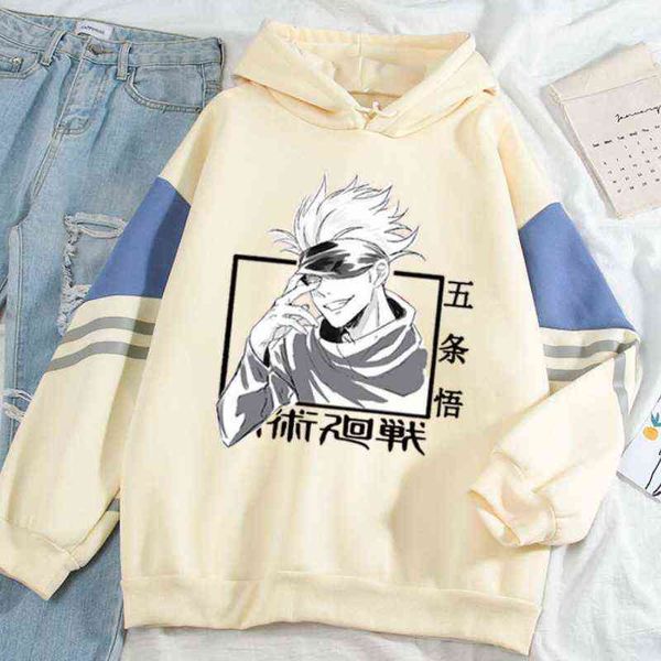 gojo satoru hoodies jujutsu kaisen anime print fleece thick sweatshirts oversized female clothes casual fashion man sweatshirt g220429, Black
gojo satoru hoodies jujutsu kaisen anime print fleece thick sweatshirts oversized female clothes casual fashion man sweatshirt g220429, Black