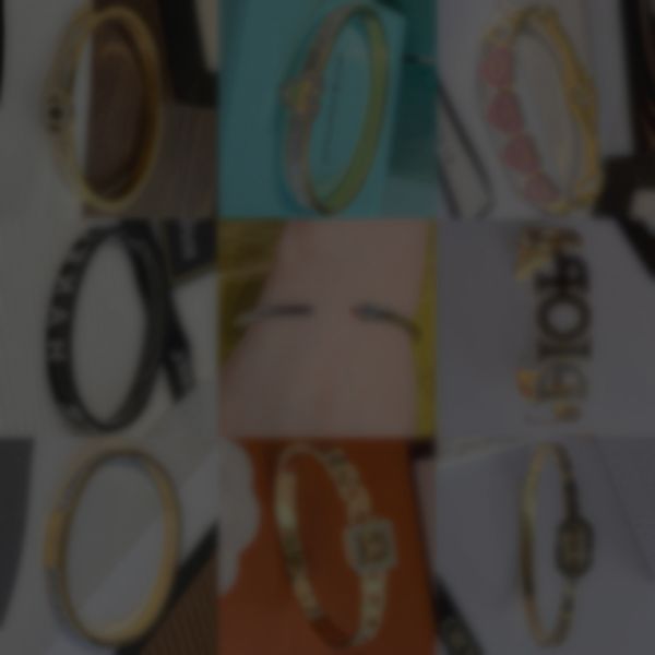 designer branded bracelets women bangle luxury designer letter bracelet 18k gold plated 925 silver plated stainless steel bracelet women wed, Black
designer branded bracelets women bangle luxury designer letter bracelet 18k gold plated 925 silver plated stainless steel bracelet women wed, Black