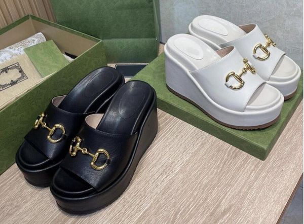2022 designer platform slides womens slippers fashion luxury summer outdoor sandals beach thick sole shoes wedges sandals, Black
2022 designer platform slides womens slippers fashion luxury summer outdoor sandals beach thick sole shoes wedges sandals, Black