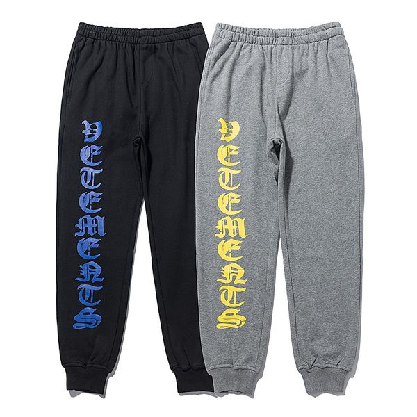 high street tide brand vetements men's pants new foam printed letter sweatpants leggings casual loose sports pants underwear, Black
high street tide brand vetements men's pants new foam printed letter sweatpants leggings casual loose sports pants underwear, Black