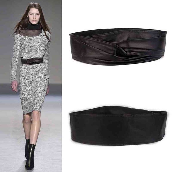 belts fashion soft face simple decoration double sided sheep waist cover women's matching skirt wide belt black 4ott, Black;brown
belts fashion soft face simple decoration double sided sheep waist cover women's matching skirt wide belt black 4ott, Black;brown