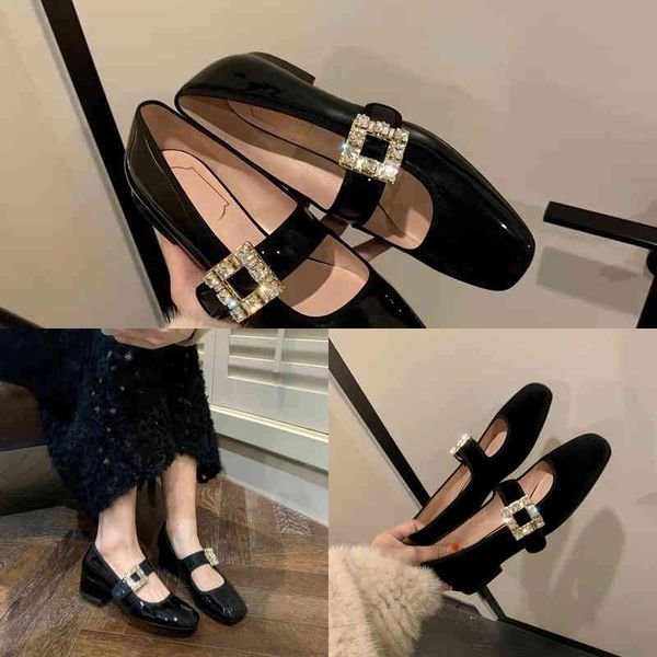 dress shoes women high heels mary jane luxury rhinestone square buckle flat loafers fashion party chunky heeled sandals 220402, Black
dress shoes women high heels mary jane luxury rhinestone square buckle flat loafers fashion party chunky heeled sandals 220402, Black