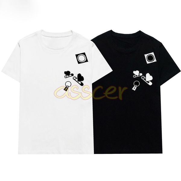 summer black white t shirts fashion fashion letter embroidery mens tees high street hip hop asian size s-2xl, White;black
summer black white t shirts fashion fashion letter embroidery mens tees high street hip hop asian size s-2xl, White;black