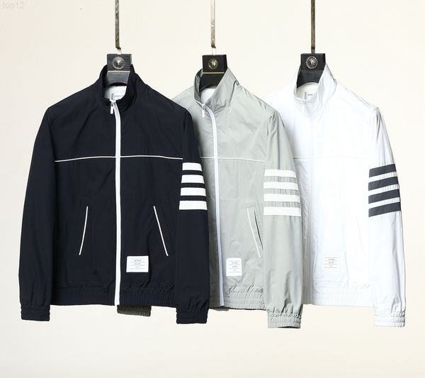 designer sweatshirt correct version 2021 autumn winter new tb tom brown four bar men's jacket zipper casual coat 2002 luxury hoody, Black;brown
designer sweatshirt correct version 2021 autumn winter new tb tom brown four bar men's jacket zipper casual coat 2002 luxury hoody, Black;brown