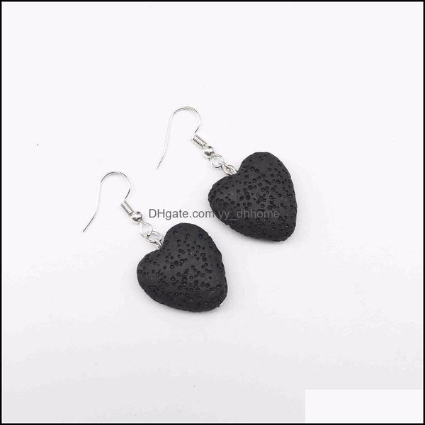 dangle chandelier earrings jewelry love heart lava stone aromatherapy essential oil diffuser necklaces black for women drop delivery 2021, Silver
dangle chandelier earrings jewelry love heart lava stone aromatherapy essential oil diffuser necklaces black for women drop delivery 2021, Silver