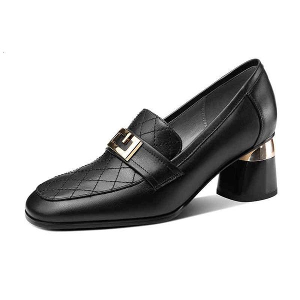 dress shoes spring and summer women's shoes square head thick heels high metal cowhide lefu car sewing single 3pp8, Black
dress shoes spring and summer women's shoes square head thick heels high metal cowhide lefu car sewing single 3pp8, Black