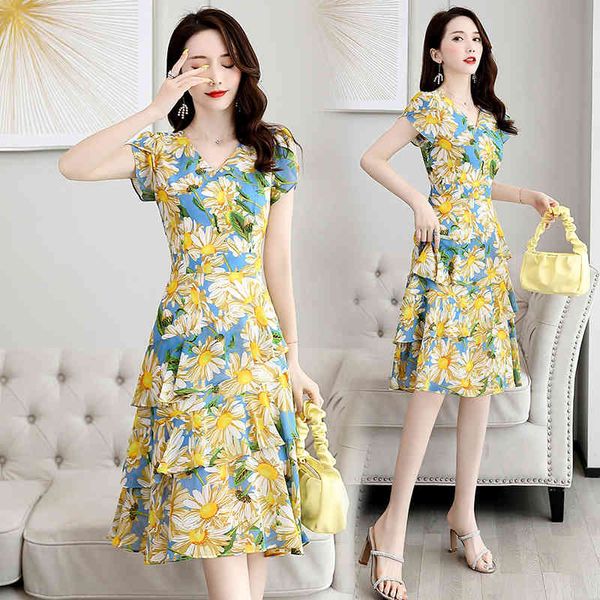 casual dresses v-neck printed dress women's summer 2022 trend slim temperament thin medium length chiffon a-line skirt 7gq7, Black;gray
casual dresses v-neck printed dress women's summer 2022 trend slim temperament thin medium length chiffon a-line skirt 7gq7, Black;gray