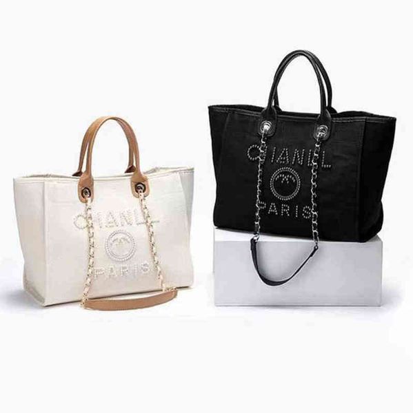 fashion classic women pearl beach bags ch designer evening handbags canvas luxury brand backpack female big shopping handbag large capacity
fashion classic women pearl beach bags ch designer evening handbags canvas luxury brand backpack female big shopping handbag large capacity